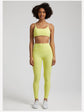 Buttery Soft Gym Set – Leggings & Backless Sports Bra Matching Outfit