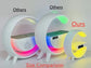 RGB Wireless Charger Stand with Alarm Clock & Speaker