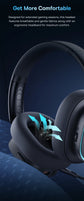 Baseus GH02 Wireless Gaming Headphones - RGB & Bluetooth 5.3