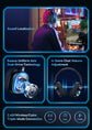 Baseus GH02 Wireless Gaming Headphones - RGB & Bluetooth 5.3