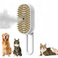 Pet Spray Grooming Comb – De-shedding & Styling Tool for Dogs and Cats