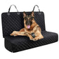 Dog Car Seat Cover - Waterproof Backseat Cushion for Pets