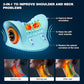 Portable EMS Heated Neck Massager with Low-Frequency Pulse & Cervical Traction