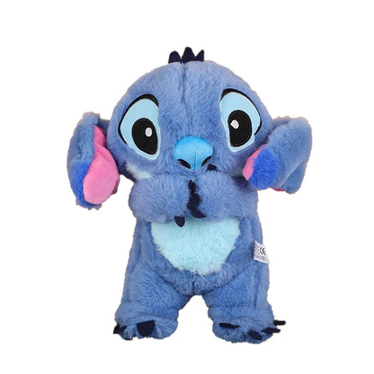 Stitch Soothing Plush Toy – Breathing Light Doll with Music & Air Bag | Baby Sleep Companion