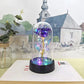 Galaxy Eternal Rose in Glass Dome