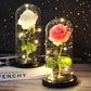 Galaxy Rose with Fairy Lights in Dome – Perfect Gift
