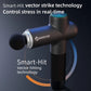 Booster Smart Electric Massage Gun – Deep Tissue Percussion Massager for Neck, Body & Fitness Recovery