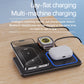 3-in-1 Wireless Charging Station – Foldable Pad for iPhone 15/14/13/12, Watch & AirPods