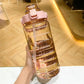 Large 2L Sports Water Bottle – Straw & Hour Markings