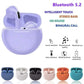 Pro 6 TWS Bluetooth Earbuds - Stereo Sound & Charging Case