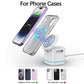 3-in-1 Magnetic Wireless Charger for Apple Devices - 15W Fast Charge