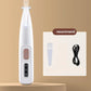 Waterproof Dog Paw Trimmer with LED Light – Pet Hair Grooming Clippers with LED Display & 18mm Wide Blade