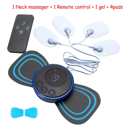 Smart Pulse Massager Sticker – EMS Neck & Shoulder Relief