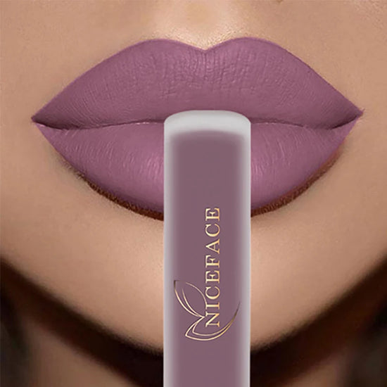 NICEFACE Liquid Matte Lipstick – Velvet Finish & Waterproof Wear