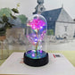 Galaxy Eternal Rose in Glass Dome