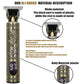 T9 Vintage Electric Hair Trimmer for Men – Rechargeable & Stylish