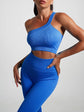 Seamless High-Waist Yoga Set – Workout Leggings & Crop Top for Women