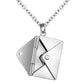 Envelope Pendant Necklace – “Love You” Message Gift for Her