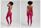 Buttery Soft Gym Set – Leggings & Backless Sports Bra Matching Outfit