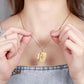 Envelope Pendant Necklace – “Love You” Message Gift for Her