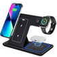3-in-1 Wireless Charging Station – Foldable Pad for iPhone 15/14/13/12, Watch & AirPods